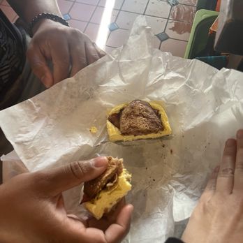 Well Grounded - Size of breakfast sandwich - Bagels Near Me - El Cerrito, California