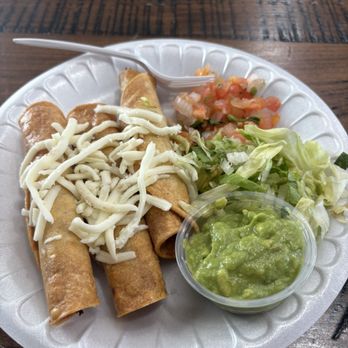 Ernestos's Taco Shop - Flautas de carne (side choice of sour cream or guacamole) - Mexican Near Me - Cutler Bay, Florida Ernestos's Taco Shop - Flautas de carne (side choice of sour cream or guacamole) - Mexican Near Me - Cutler Bay, Florida