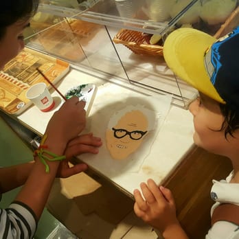 Funny Face Bakery - Bernie cookie... Being made for our youngest Bernie supporter! - Cupcakes Near Me - New York, New York