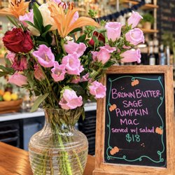 Nosh Eatery - Fresh flowers with daily special