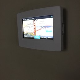 LCD touch pad thermostat LCD touch pad thermostat