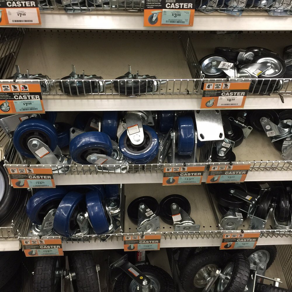 Harbor Freight Tools - Just some of the casters @ Harbor Freight 7.20.15 - Hardware Stores Near Me - Downey, California