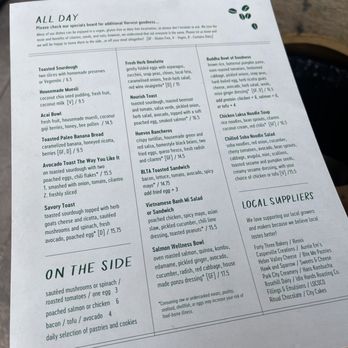 Harvest - Food menu - Breakfast & Brunch Near Me - Park City, Utah Harvest - Food menu - Breakfast & Brunch Near Me - Park City, Utah