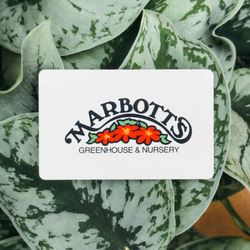Marbott's Nursery gift cards
