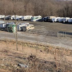 Longview RV storage - Storage area