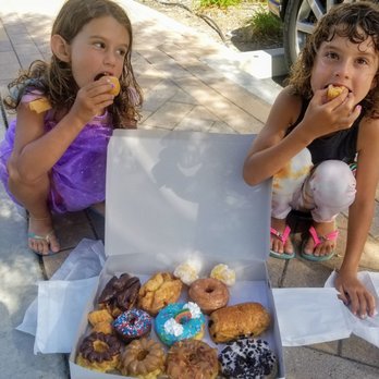 Luv n Donuts - Kids loving all the fun flavors - Donuts Near Me - Santa Ana, California