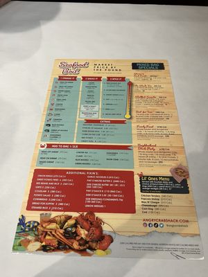 Menu photo 1 Angry Crab Shack Peoria, AZ