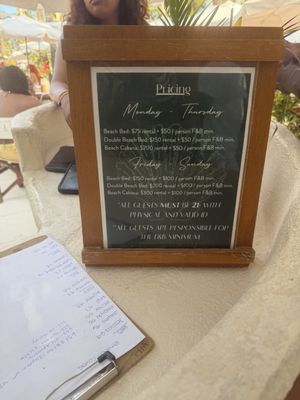Menu photo 1 Nikki Beach Miami Beach Miami Beach, FL Menu photo 1 Nikki Beach Miami Beach Miami Beach, FL