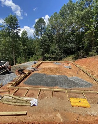 Building Foundation - We work with architects and designers to produce beautiful, functional outdoor and indoor living spaces! Call us today and bring our project management skills and extensive hardscape construction experience to your next project WNC Asheville
