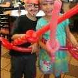 Colorful balloon creations for birthdays and Halloween for festival, block party, family reunions, pirate parties. 90 minutes $200