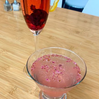 Café NOMA - Nefer"tini" &  Sparkling Hibiscus - Cafes Near Me - New Orleans, Louisiana