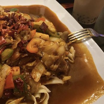 Noodles & Dumplings - Lamb Mixed Noodle Specialty Fried Pork Scallion Dumpling - Noodles Near Me - El Paso, Texas