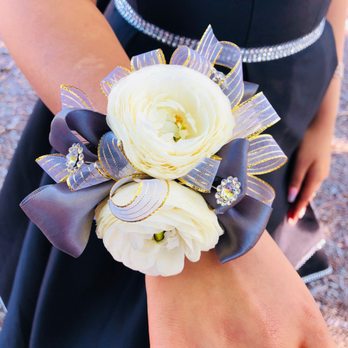 Flowers By Maria - My son's Prom corsage and boutonniere set. - Florists Near Me - Simi Valley, California Flowers By Maria - My son's Prom corsage and boutonniere set. - Florists Near Me - Simi Valley, California