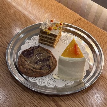Hani's Bakery - Chocolate Chip Cookie; Carrot Cake; Orange Cake Slice - Bakeries Near Me - New York, New York
