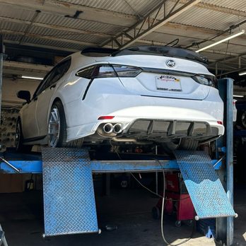 Mission Muffler & Brake - 2021 Camry SE Hybrid Exhaust Tip Install - Auto Repair Near Me - Hayward, California Mission Muffler & Brake - 2021 Camry SE Hybrid Exhaust Tip Install - Auto Repair Near Me - Hayward, California
