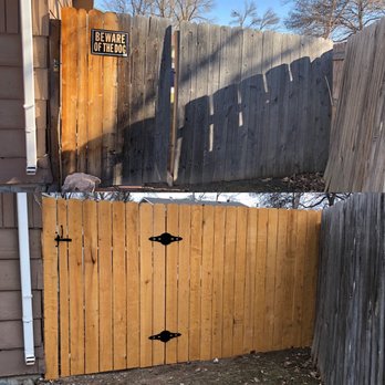 LEX Construction - New fence and small gate - General Contractors Near Me