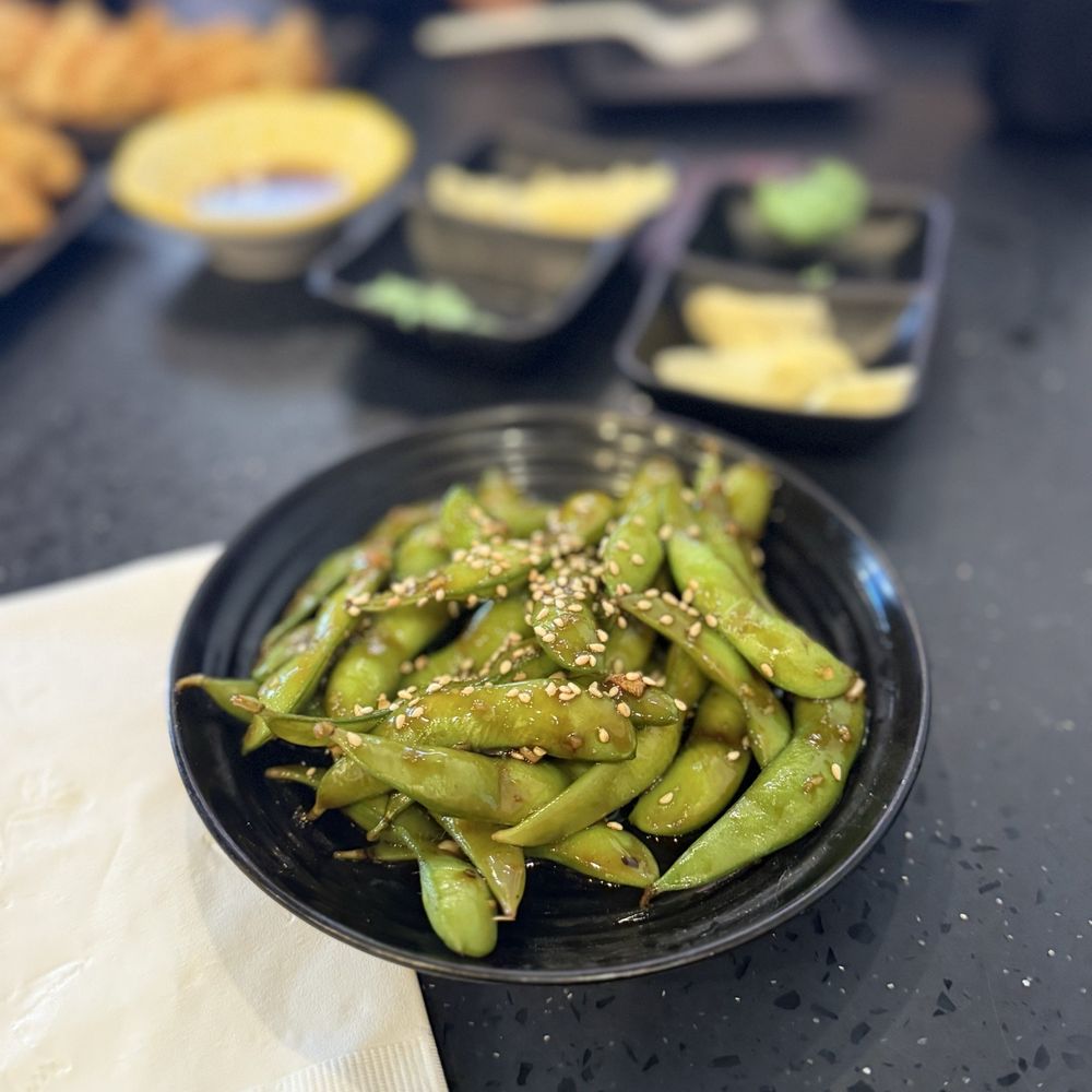 Sushi%AYCE/All You Can Eat - 2 Garlic Edamame - Sushi Bars Near Me - Seattle, Washington Sushi%AYCE/All You Can Eat - 2 Garlic Edamame - Sushi Bars Near Me - Seattle, Washington