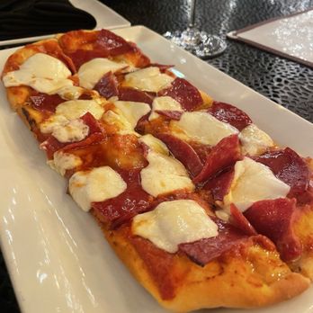 We Olive Wine Bar & Marketplace - Burrata and Spicy Honey Flatbread - Wine Bars Near Me - Pasadena, California We Olive Wine Bar & Marketplace - Burrata and Spicy Honey Flatbread - Wine Bars Near Me - Pasadena, California