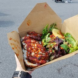 Chicken Rice Burger