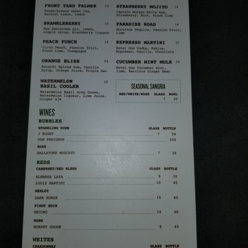 The Front Yard - Alcohol menu - Beer Gardens Near Me - Las Vegas, Nevada The Front Yard - Alcohol menu - Beer Gardens Near Me - Las Vegas, Nevada