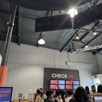 Sky Zone Trampoline Park - Lines to check in - Trampoline Parks Near Me - Cerritos, California Sky Zone Trampoline Park - Lines to check in - Trampoline Parks Near Me - Cerritos, California