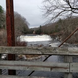 Moosup Valley State Park Trail - Nice view from a bridge just off the trail