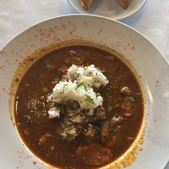 Big Ez Seafood & Oyster - Traditional gumbo with grilled cheese - Seafood Near Me - Arlington, Texas