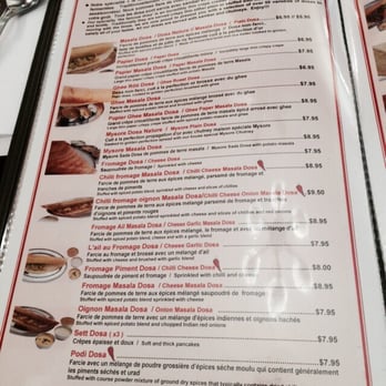 Thanjai - Menu page 5 - Indian Near Me - Montreal, Quebec