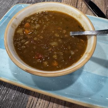 Luka Restaurant - Lentil soup on a cold night yum! - Latin American Near Me - Plantation, Florida