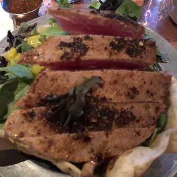 Del Charro - Seared Ahi Tuna salad - Bars Near Me - Santa Fe, New Mexico