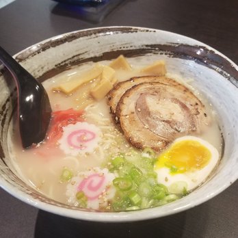 IZA Robata - Tonkotsu ramen, a little small for a large but surprisingly filling with the gyoza appetizer. - Ramen Near Me - Spring, Texas