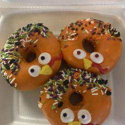 Midway Donut & Kolache - They have seasonal/specialty donuts all the time.