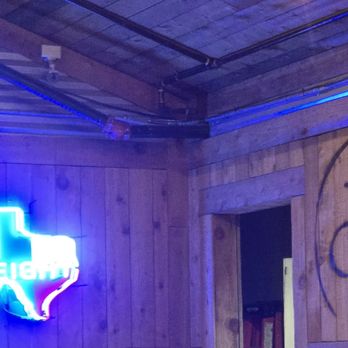 The Gin Prosper - The Garage brand on interior wall - American Near Me - Prosper, Texas