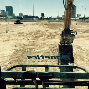 Dig This - Getting ready to drive the excavator - Amusement Parks Near Me - Las Vegas, Nevada