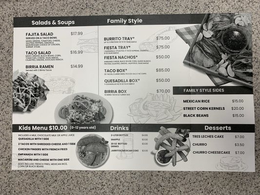 Menu photo 1 Julio’s on Main Washington Township, NJ