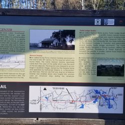 Washington Secondary Trail - Information about the pathway at the Hill Farm Road parking lot location