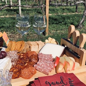 Working Dog Winery - Our little table (byot-bring your own table) - Wineries Near Me - Robbinsville, New Jersey Working Dog Winery - Our little table (byot-bring your own table) - Wineries Near Me - Robbinsville, New Jersey