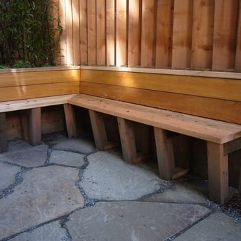 Artisans Landscape - custom built in bench - Landscaping Near Me - San Francisco, California