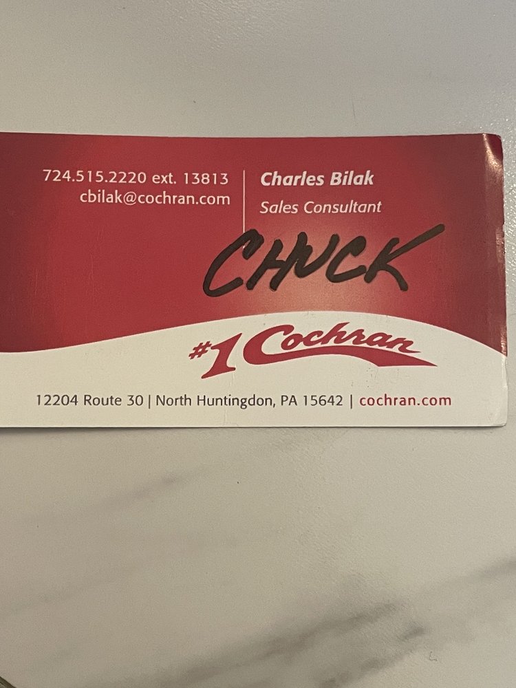 1 COCHRAN TOYOTA Updated August 2024 12204 US30, North Huntingdon, Pennsylvania Car