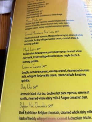 Menu photo 7 Blue Fox Cafe Victoria, BC Menu photo 7 Blue Fox Cafe Victoria, BC