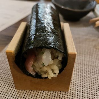 Yujo - Yellowtail handroll - Japanese Near Me - Dallas, Texas