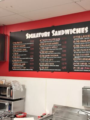 Menu photo 1 The Sandwich Spot Simi Valley, CA Menu photo 1 The Sandwich Spot Simi Valley, CA