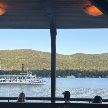 The Boardwalk Restaurant - a steamboat boat on the water - New American Near Me - Lake George, New York The Boardwalk Restaurant - a steamboat boat on the water - New American Near Me - Lake George, New York