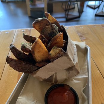 Grains - Garlic Potato Wedges - Vegan Near Me - San Diego, California