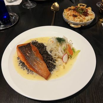 Gordon Ramsay Hell's Kitchen - Crispy salmon entree - Steakhouses Near Me - Stateline, Nevada Gordon Ramsay Hell's Kitchen - Crispy salmon entree - Steakhouses Near Me - Stateline, Nevada
