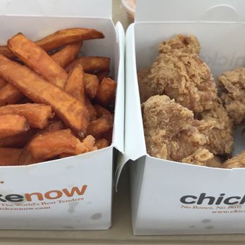 Chicken Now - Sweet potato fries and 10 pc chicken nuggets - Chicken Wings Near Me - West Covina, California