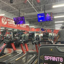 Workout Anytime Palm Bay - Workout equipment galore! Because of hours, gym is never crowded!!!!
