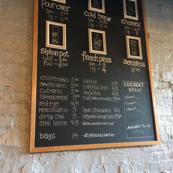 Fretboard Coffee - Menu 3/4/2018 - Coffee & Tea Near Me - Columbia, Missouri