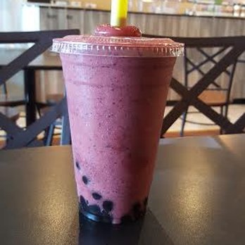 Coffee Haus - mango blueberry smoothie with tapioca - Coffee & Tea Near Me - Schaumburg, Illinois Coffee Haus - mango blueberry smoothie with tapioca - Coffee & Tea Near Me - Schaumburg, Illinois