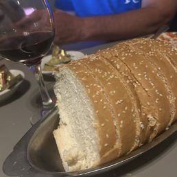 Fresh warm  Italian bread